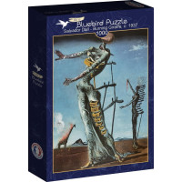 BLUEBIRD Puzzle Salvador Dalí - Horiaca žirafa 1000 dielikov