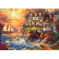 BLUEBIRD Puzzle Život nad rozbúreným morom 1000 dielikov