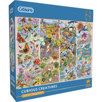 GIBSONS Puzzle Zvedaví tvory 500 dielikov