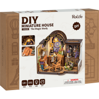ROBOTIME Rolife DIY House: Čarodejova študovňa s LED osvetlením