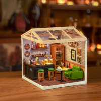 ROBOTIME Rolife DIY House: Krčmička Cheers s LED osvetlením 142 dielikov