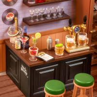 ROBOTIME Rolife DIY House: Krčmička Cheers s LED osvetlením 142 dielikov