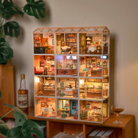 ROBOTIME Rolife DIY House: Krčmička Cheers s LED osvetlením 142 dielikov