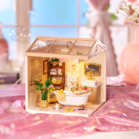 ROBOTIME Rolife DIY House: Kúpeľňa s LED osvetlením 103 dielikov