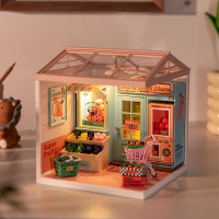 ROBOTIME Rolife DIY House: Obchod s ovocím s LED osvetlením 116 dielikov