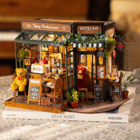 ROBOTIME Rolife DIY House: Reštaurácia Tipsy s LED osvetlením