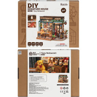 ROBOTIME Rolife DIY House: Reštaurácia Tipsy s LED osvetlením