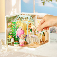 ROBOTIME Rolife DIY House: Zimná záhrada s LED osvetlením 151 dielikov