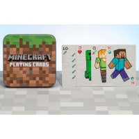 PALADONE Hracie karty Minecraft (v plechovej krabičke)