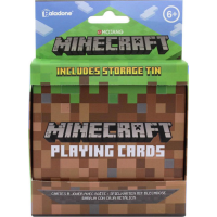 PALADONE Hracie karty Minecraft (v plechovej krabičke)