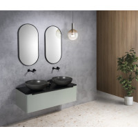 Sapho KERALA umývadlová skrinka 140x35x47,5cm, 1x zásuvka, verde KR140-4444