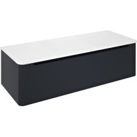 Sapho KERALA umývadlová skrinka 120x35x47, 5cm, 1x zásuvka, antracit matný KR120-3434