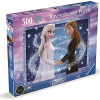 RAVENSBURGER Puzzle Disney: Ľadové kráľovstvo: Elsa a Anna 500 dielikov