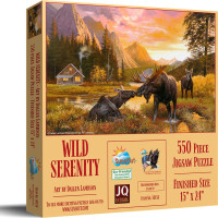 SUNSOUT Puzzle Divoký pokoj 550 dielikov