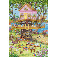 GRAFIKA Puzzle Dom na strome 1000 dielikov