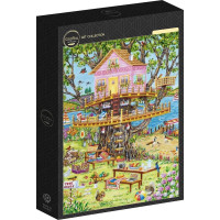 GRAFIKA Puzzle Dom na strome 1000 dielikov