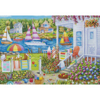 GRAFIKA Puzzle Dom pri vode 1000 dielikov