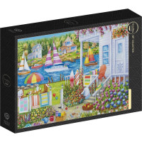 GRAFIKA Puzzle Dom pri vode 1000 dielikov