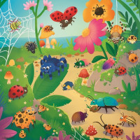 RAVENSBURGER Puzzle Hmyzí kamaráti 3x49 dielikov