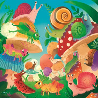 RAVENSBURGER Puzzle Hmyzí kamaráti 3x49 dielikov