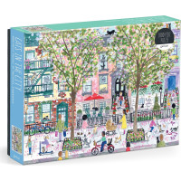 GALISON Puzzle Mačky v meste 1000 dielikov