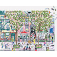 GALISON Puzzle Mačky v meste 1000 dielikov