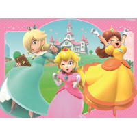 RAVENSBURGER Puzzle Super Mario a jeho dobrodružstvo 4v1 (12,16,20,24 dielikov)