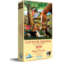 SUNSOUT Puzzle Môžeme byť priatelia? XXL 300 dielikov