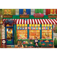 EUROGRAPHICS Puzzle Staré kníhkupectvo 2000 dielikov