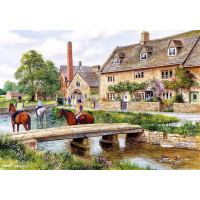 GIBSONS Puzzle Terry's Waterways 4x500 dielikov