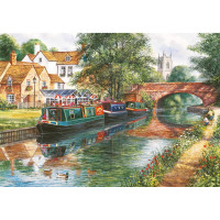 GIBSONS Puzzle Terry's Waterways 4x500 dielikov