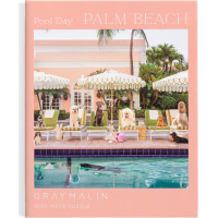 GALISON Puzzle Pri bazéne v Palm Beach 1000 dielikov