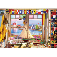 EUROGRAPHICS Puzzle v plechovej krabičke Maják 550 dielikov