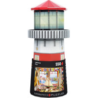 EUROGRAPHICS Puzzle v plechovej krabičke Maják 550 dielikov