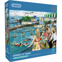 GIBSONS Puzzle Večera v Tenby 1000 dielikov