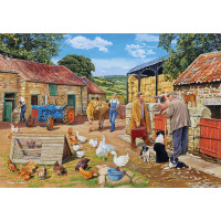 GIBSONS Puzzle Zavolajte veterinára 4x500 dielikov