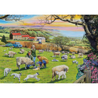 GIBSONS Puzzle Zavolajte veterinára 4x500 dielikov