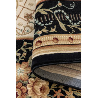 Kusový koberec Herat 105993 Black Cream