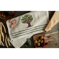 Sada kuchynských uterákov 30x50 cm (3 kusy) - OLIVY