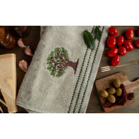 Sada kuchynských uterákov 30x50 cm (3 kusy) - OLIVY
