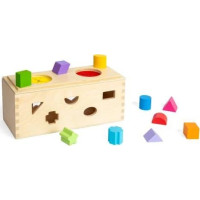 Bigjigs Toys Vkladanie a triedenie Tajomná krabička