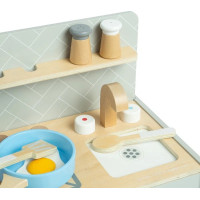 Bigjigs Toys Prenosná kuchynka