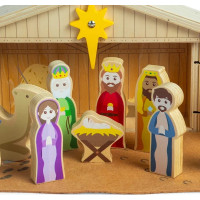 Bigjigs Toys Drevený Betlehem