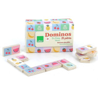 Vilac Drevené domino Ovocie a zelenina Sarah Betz