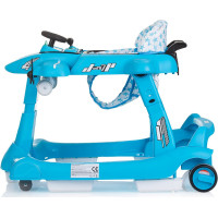 CHIPOLINO Chodítko interaktívne Airplane 3v1 Blue