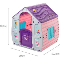 CHIPOLINO Detský záhradný domček Magical House Unicorn