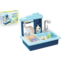 TEDDIES Drez na umývanie riadu modrý