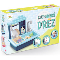 TEDDIES Drez na umývanie riadu modrý