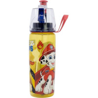 STOR Fľaša na pitie s rozprašovačom Tlapková patrola 575 ml