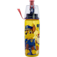 STOR Fľaša na pitie s rozprašovačom Tlapková patrola 575 ml